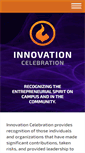 Mobile Screenshot of innovationcelebration.com